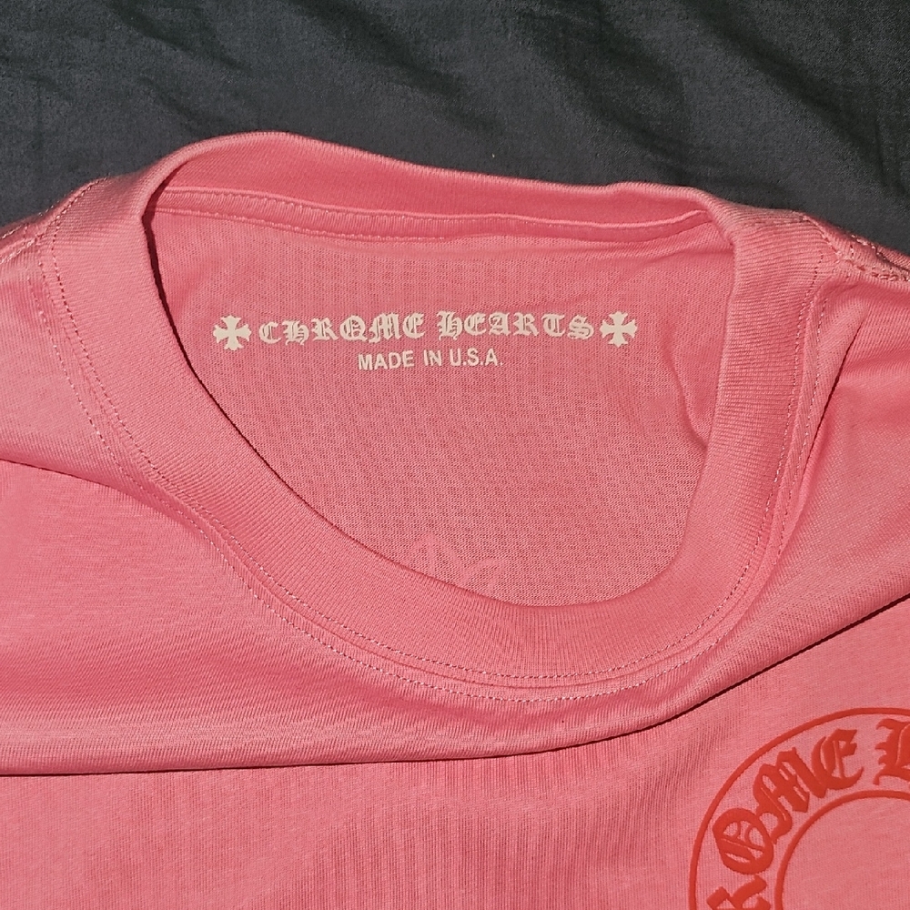 Chrome Hearts Pink Long Sleeve Tee - Picture 5 of 16